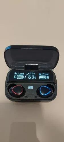 Fone Bluetooth X-Cell M10 TWS 5.3 - Power Bank Integrado | Android e iPhone