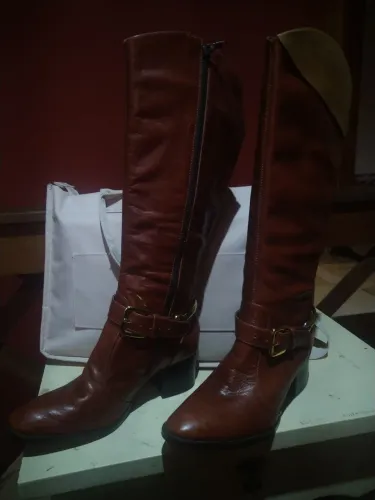 Bota country couro 35BR