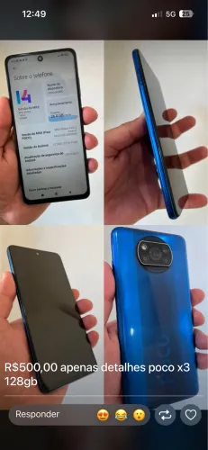 Celular pocoX3