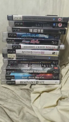 JOGOS DE PS3 MÍDIA FÍSICA! 