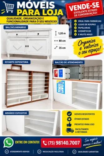 MOVEIS PARA LOJAS 