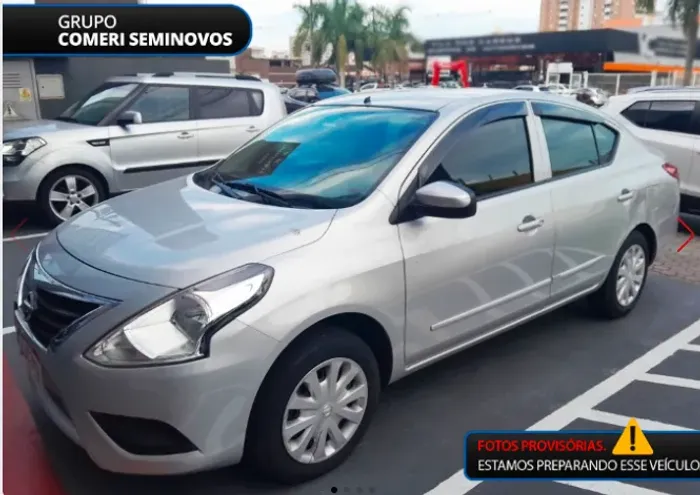 Nissan Versa S 1.6 16V Flexstart 4P Mec. 2020