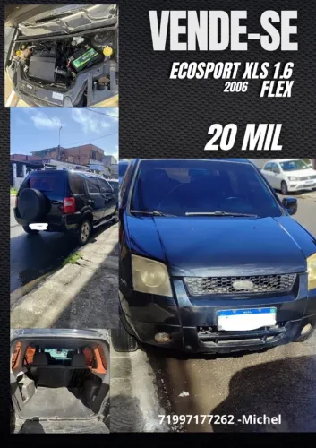 Ford Ecosport XLS 1.6/ 1.6 Flex 8V 5P 2006