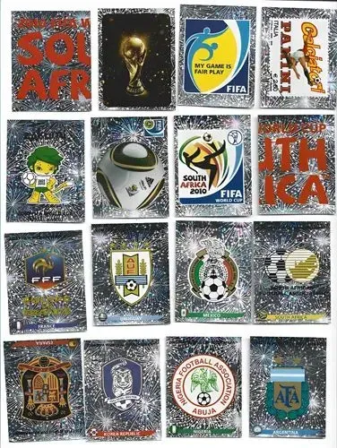 Figurinhas album copa 2010, complete seu album