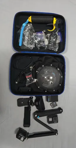 GoPro Hero 7 Black + kit acessórios MDM Meu Dome