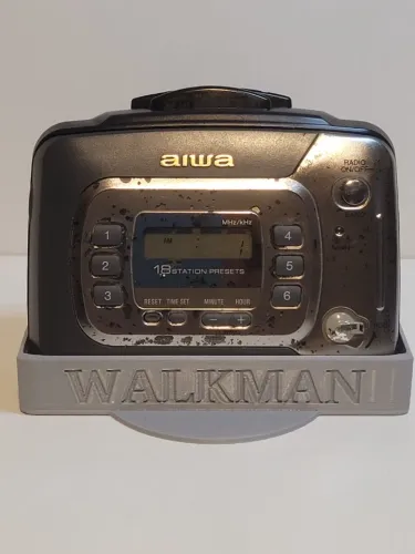 Walkman Aiwa HS-TX377 Toca Fitas E Rádio AM/FM Correia Nova