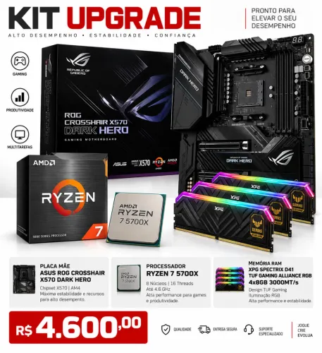 KIT UPGRADE DE ALTO DESEMPENHO