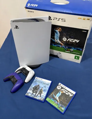 PlayStation 5 - Mídia Física e Digital Completo