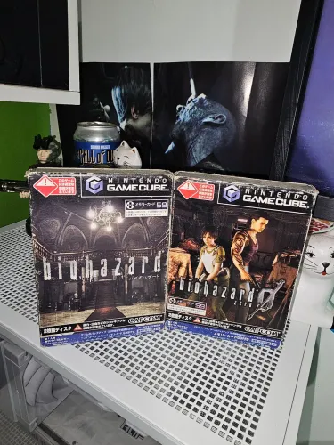 Resident evil 1 e Resident evil Zero Japonês Gamecube