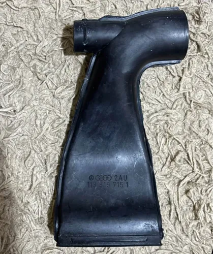 Pé De Pato/Bocal/Duto Ar Dianteiro Esquerdo Original VW Fusca 73 Em Diante