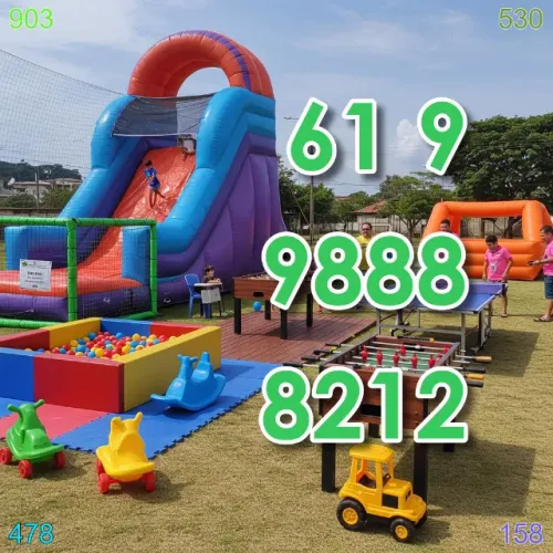 Locação de Brinquedos em Vicente Pires e Ceilândia Sul - Diversão garantida!