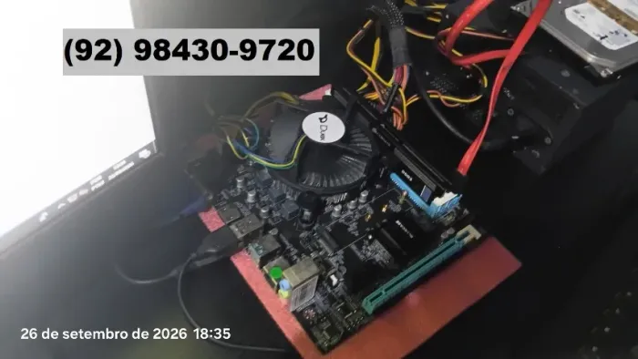 Kit Core i3 ,3240 4 geração + placa mãe zerado na caixa + 2GB RAM 200 reais