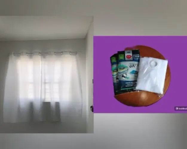 KIT Cortinas e Sacos a Vacuo