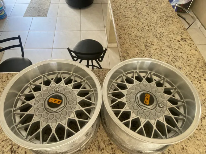 2 rodas BBS ARO 15 Pra D10 D20 Bonanza Silverado
