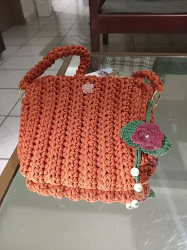 BOLSA DE CROCHÊ