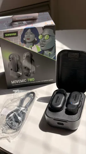 Microfone Shure Movemic Two Lapela Sem Fio