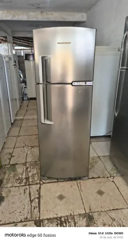 Refrigerador Brastemp gelo seco 400litros funcionando duplex