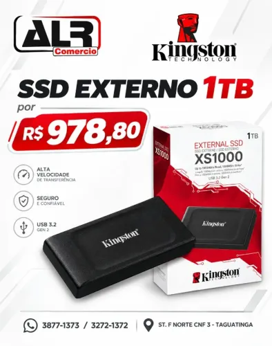 SSD EXTERNO 1TB KINGSTON XS1000 G2