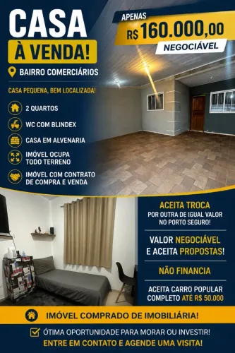 Casa Alvenaria Comerciários