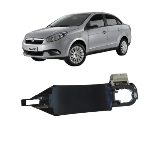 Suporte Maçaneta Externa Diant Esquerdo Fiat Siena Essence 13/18 Dianteira