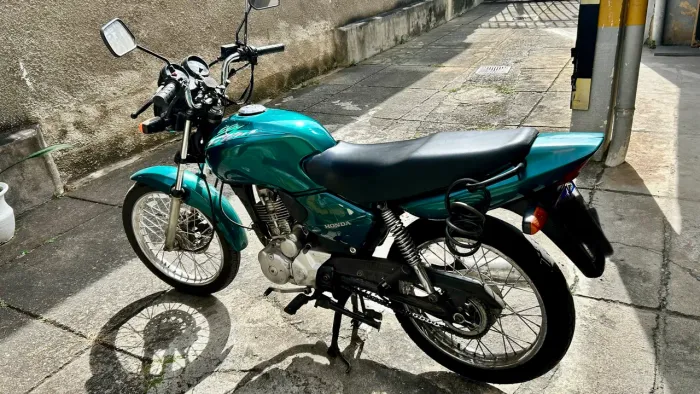 Titan 125 KS - 2004 - Partida elétrica e freio a disco