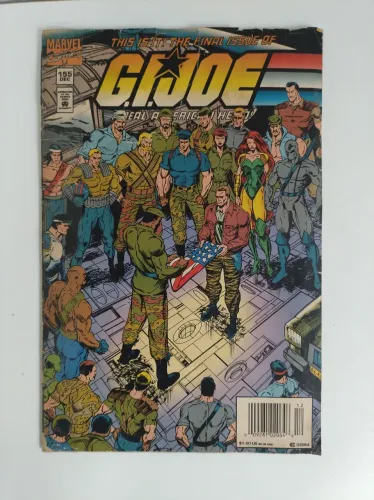 Hq Gi Joe Comandos em Ação n 155 última edição histórica