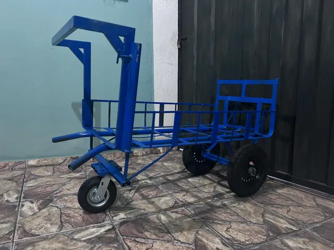 Carrinho de carga (ambulante) com rodinha
