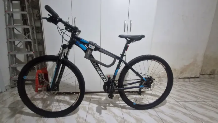 Bicicleta MTB aro 29" Rockrider ST120 + Cadeado U-Lock para bicicleta 920 BIKE LOCK 920 D