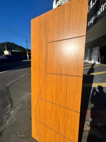 PORTA DE MADEIRA FRISADA ENCERADA 60CM, 70CM OU 80CM - MEGA PROMOÇÃO