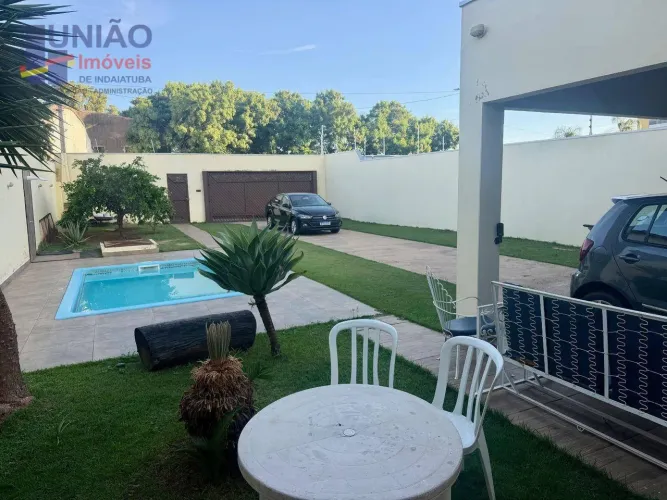 Casa com piscina para locação em Indaiatuba/SP.