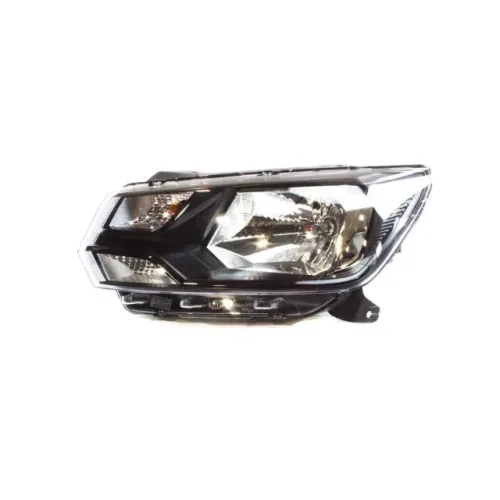 Farol Máscara Negra Esquerdo (Motorista) VW 5U7941005: Gol, Saveiro, Voyage