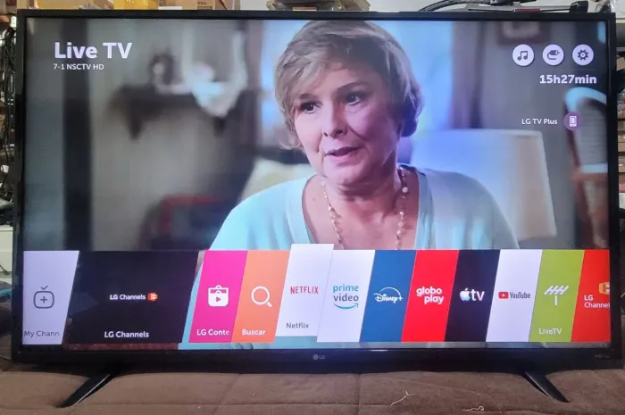 Smart TV TV LED 49" LG 4K HDR Netflix 49UH6100 3 HDMI