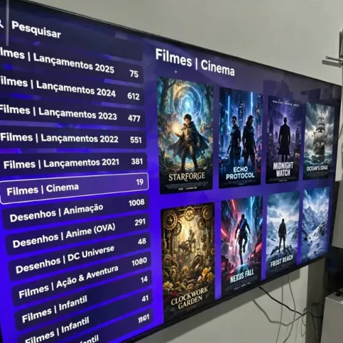 Libere novas opções na sua SMART TV LG, SAMSUNG, ROKU e dispositivos Android
