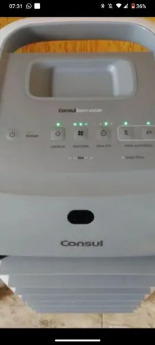 Vendo , um ventilador e um climatizador, funcionando perfeitamente