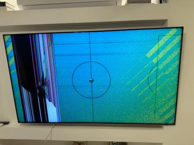 TV Samsung 75" Neo QLED 8K QN75QN800C (2023/2024) - Retirada De Peças / Tela Quebrada