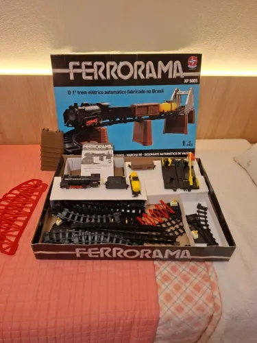 Ferrorama Infantil Completo - Excelente Estado na Caixa