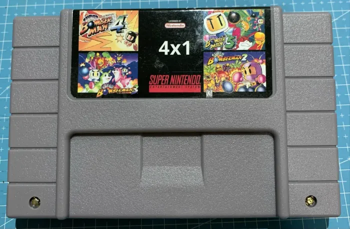 Bomberman 2,3,4 e 5 super Nintendo
