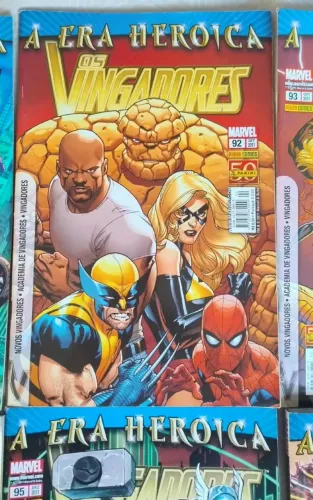 Gibi Coleção A Era Heroica do 91 ao 97 e 117 (8 Gibis coleção especial)