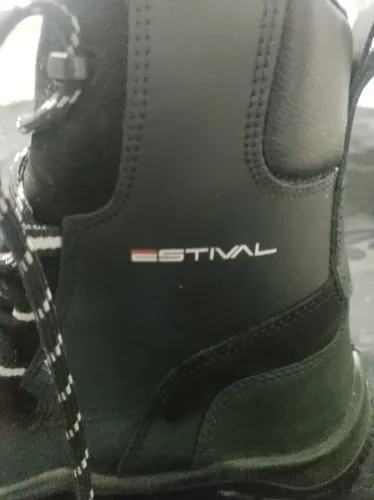 Bota coturno de segurança EPI nunca usada