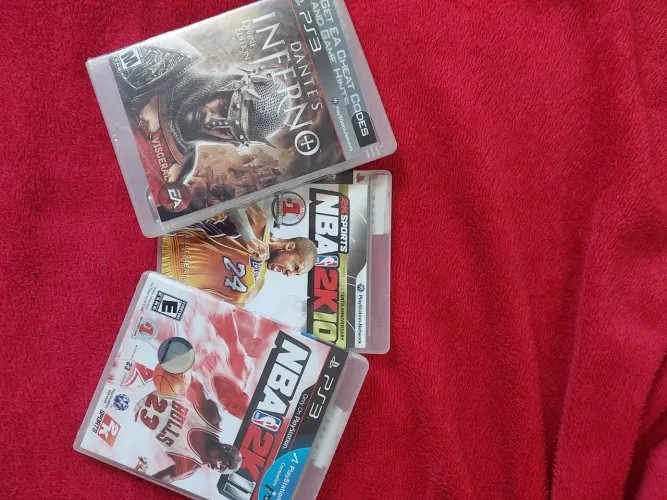jogos ps3 dantes inferno não funciona não sei pq pois comprei assim no lote que veio ele.