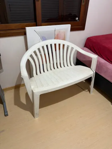 Cadeira dupla jardim