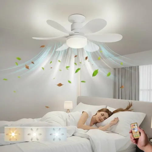VENTILADOR DE TETO COM LUMINÁRIA