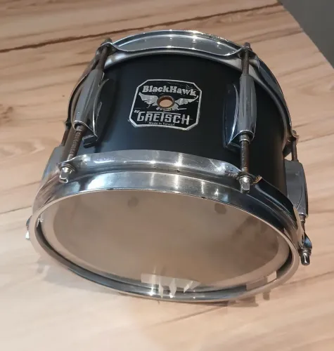 Caixa de 8 polegadas gretsch em aço