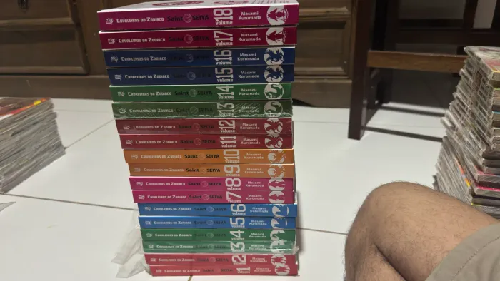 Coleção Cavaleiros do Zodíaco Kanzenban 1 ao 18