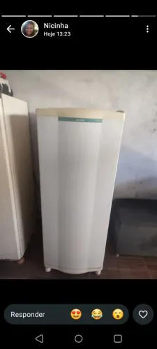 Vendo Geladeira 450,, Freezer,450.Caixa de som 2.000