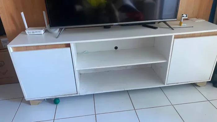 Vendo rack branco
