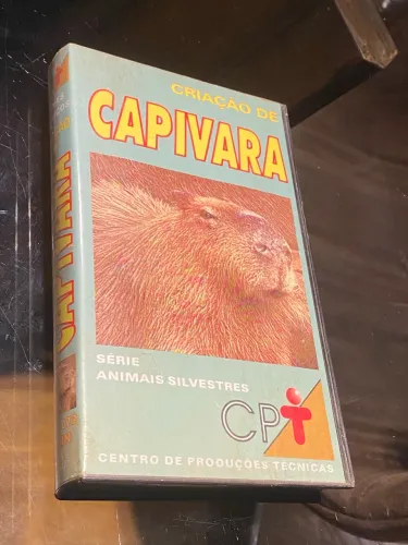Fita Vhs Criação De Capivara Filmes Tecnicos Cpt Esalq Usp 