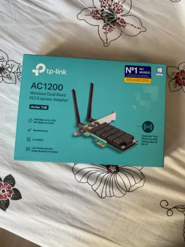 Placa De Rede TP-Link Ac1200 Wireless, Dual Band Archer PCI Express - T4e 2916