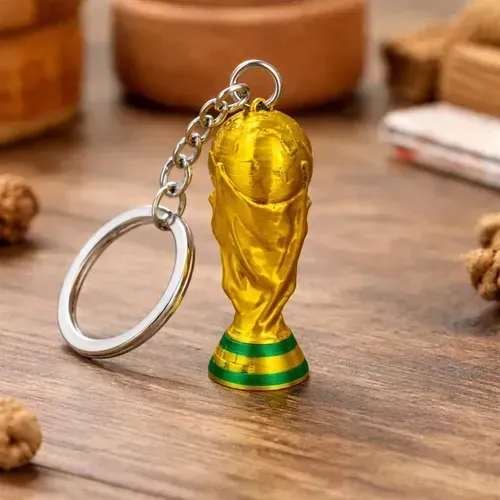 CHAVEIRO TAÇA COPA DO MUNDO IMPRESSO 3D