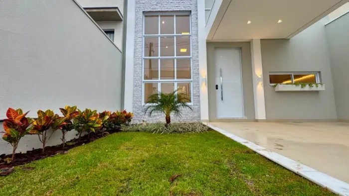 Casa Nova em Condomínio Fechado - 3 Dorm (1 Suíte), Planejados - Park Real Indaiatuba